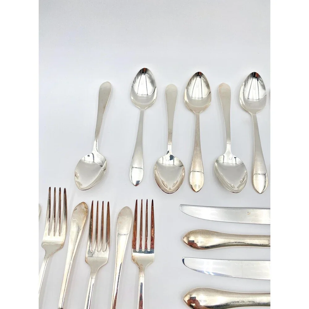 Rogers Bros “Kimberly” EP Silverware, 1847 - Service for 12